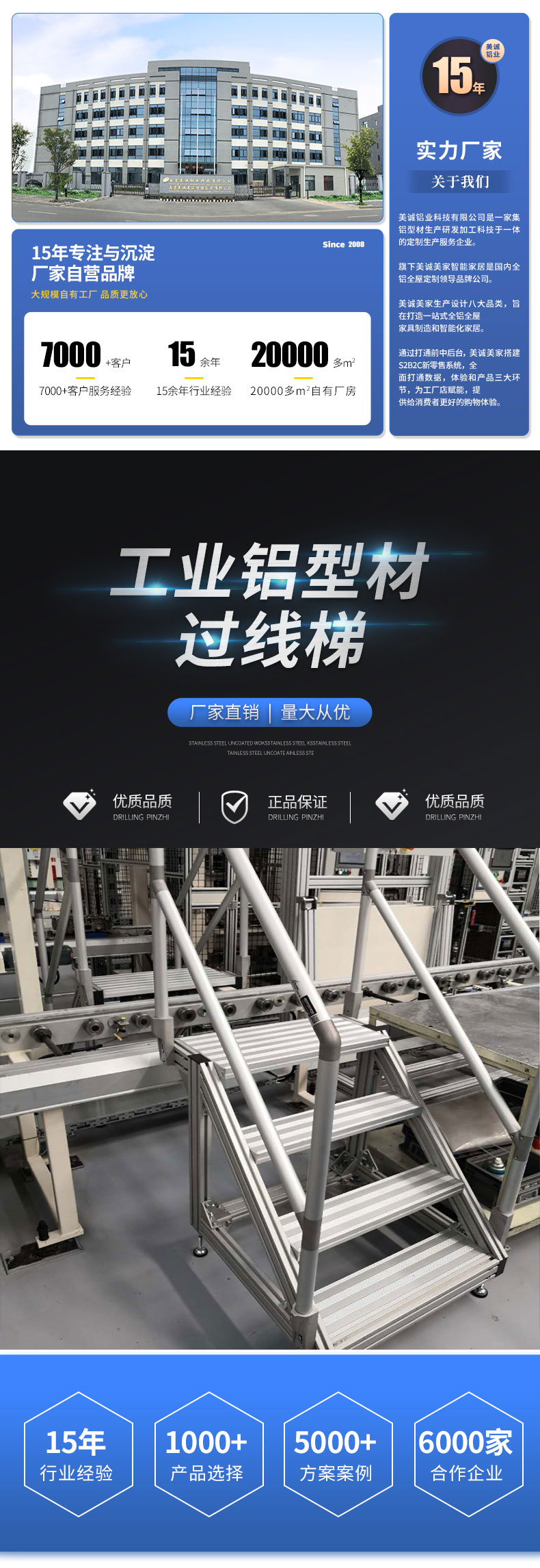 鋁型材過(guò)線(xiàn)梯